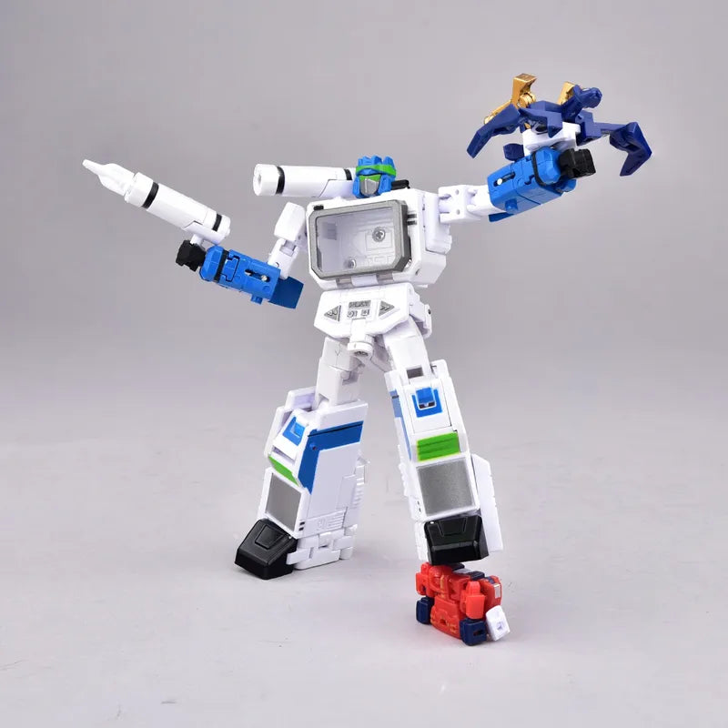 Transformable Action Figure Robot Toy - 11cm Mini Soundwave with Tape Conversion