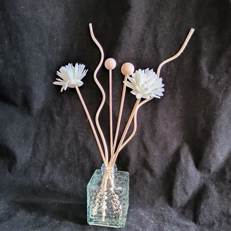 Artificial Flower Rattan Reed Diffuser Refill Sticks - 6, 8, 9 Pcs Home Fragrance