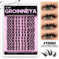 False Eyelash Clusters Kit with Winged End Eye Extensions for DIY Makeup