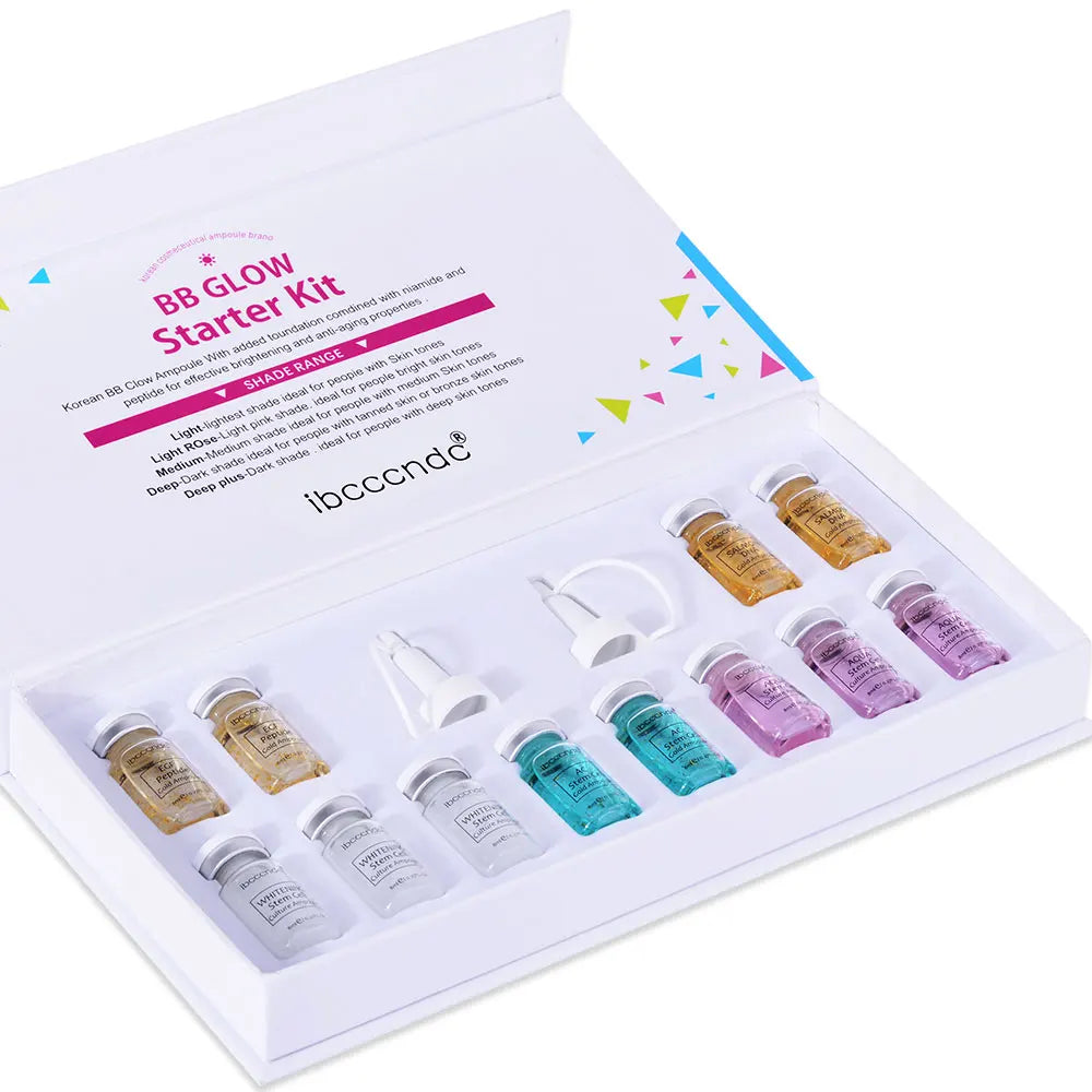 BB Cream CC Glow Starter Kit with Hydrating Serum for Skin Brightening & Acne Care