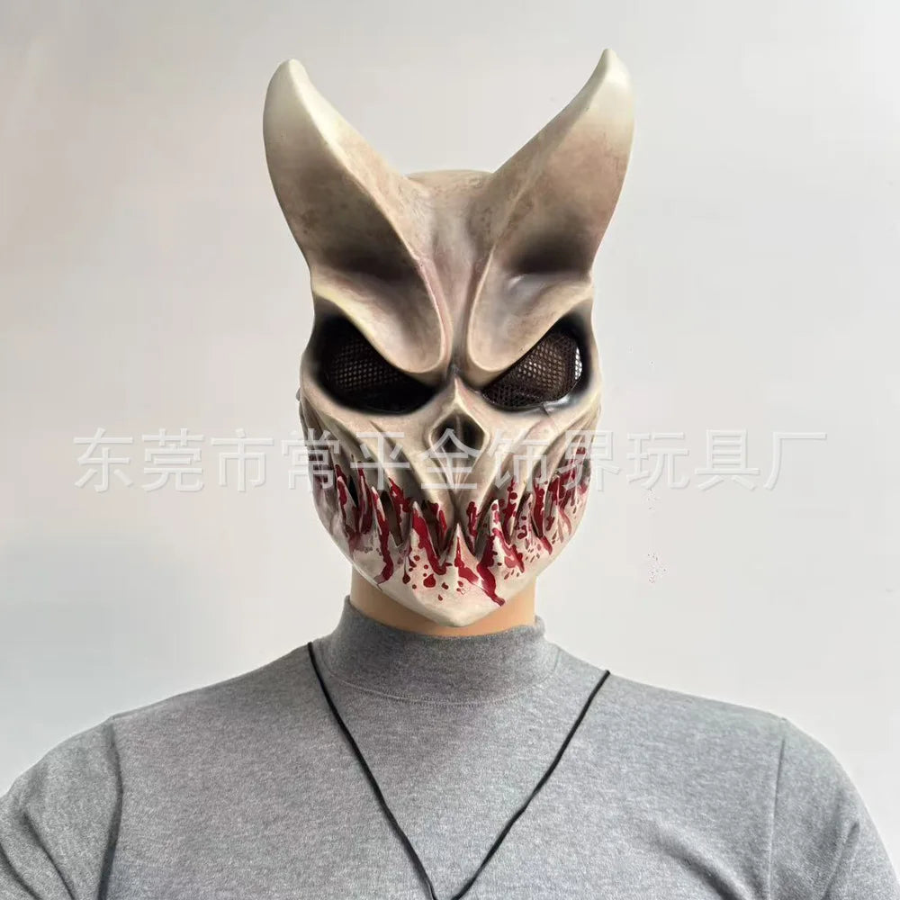 Movable PVC Mask with Dead Core Design for Halloween and Parties