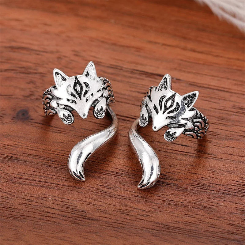 Trendy Fox Shape Clip Earrings for Women - Statement Jewelry, Drop Dangle