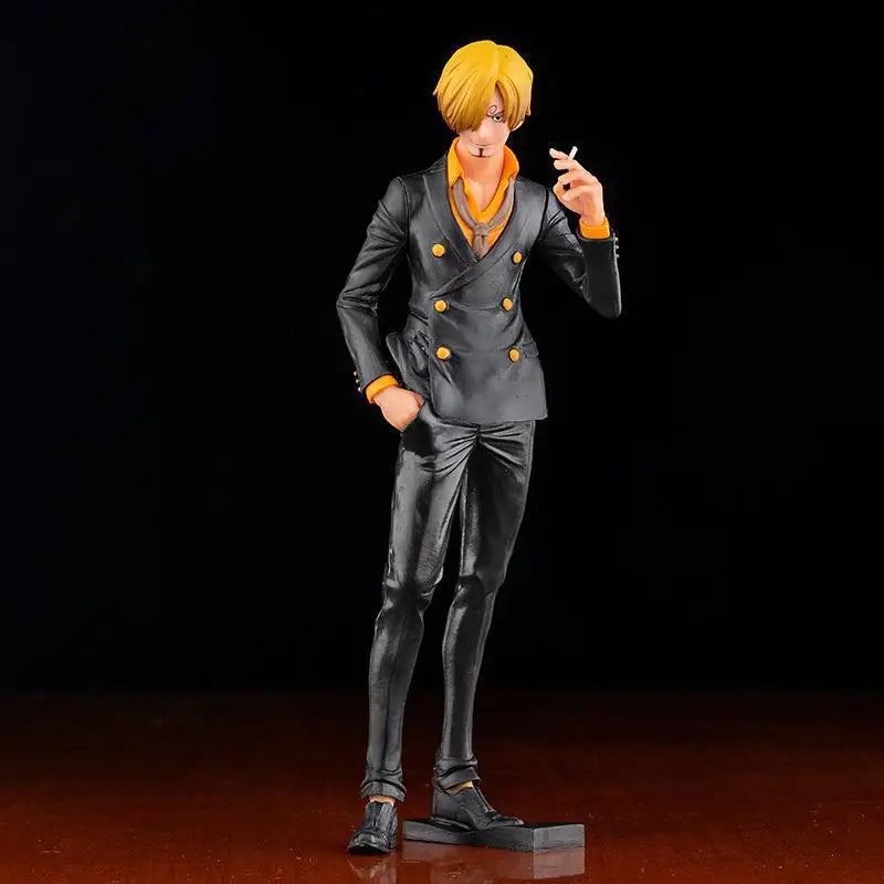 27cm Anime One Piece Vinsmoke Sanji Smoking PVC Action Figure - Kids Christmas Gift