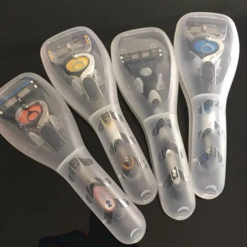 Waterproof Travel Shaver Case - Portable Razor Holder & Organizer for Toiletries