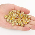 Jewelry Spacer Beads Set - 50pcs Crystal Rhinestone Rondelles for Necklace & Bracelet Making