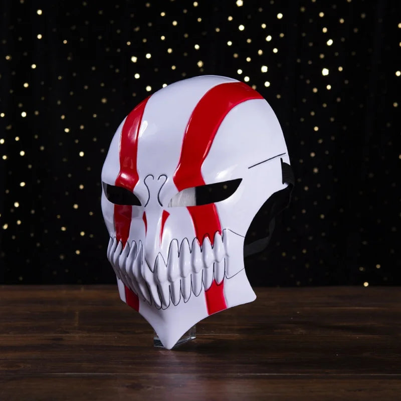 Anime Bleach Ichigo Hollow Mask Cosplay Costume Halloween Party Mask PVC