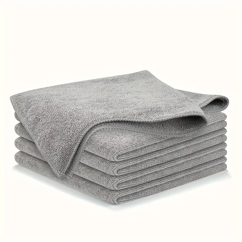 Microfiber Cleaning Cloths Set - Reusable, Absorbent Towel for Car & Home Cleaning