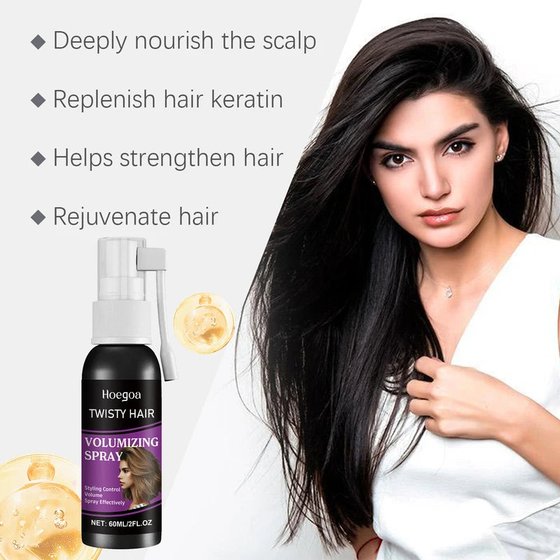 Volumizing Hair Spray - Fluffy, Non-Greasy, Quick-Dry, Long-Lasting Styling