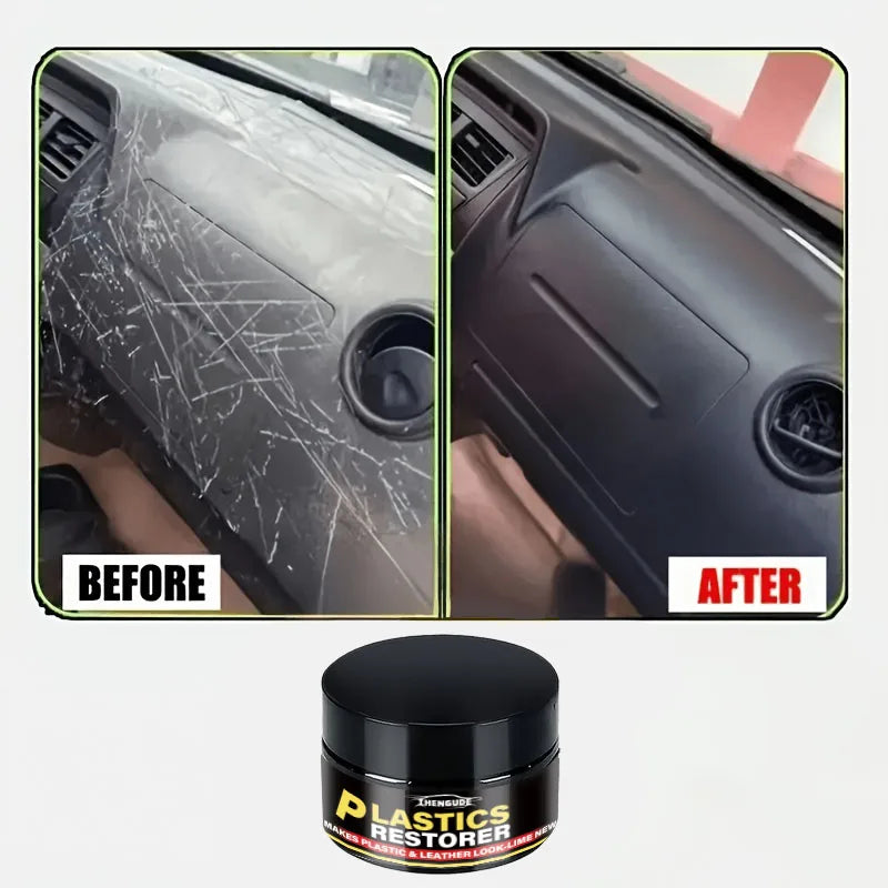 Car Interior Scratch Repair Paste - Plastic Polishing Wax for Dashboard & Surface