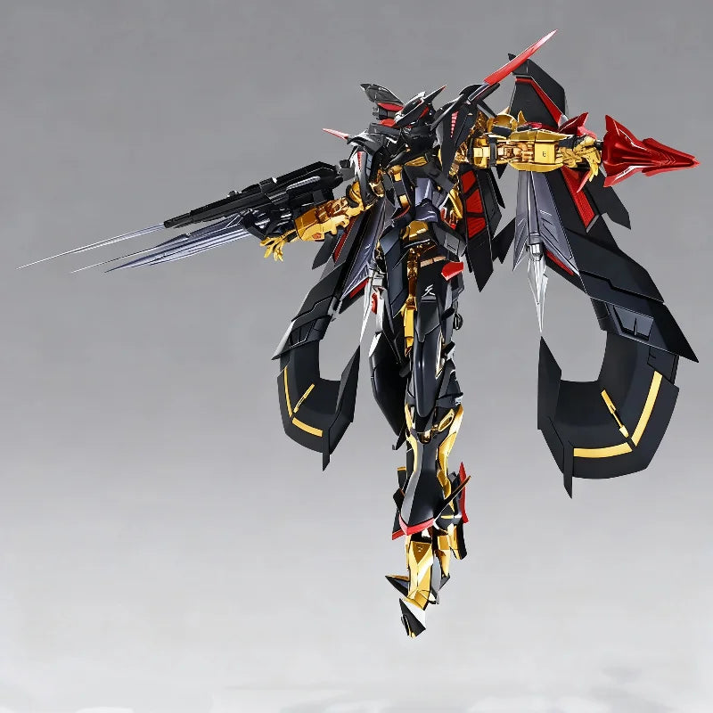 1/144 Astray Gold Frame Model Kit with Flight Pack & Weapons Set - Action Figure Gift