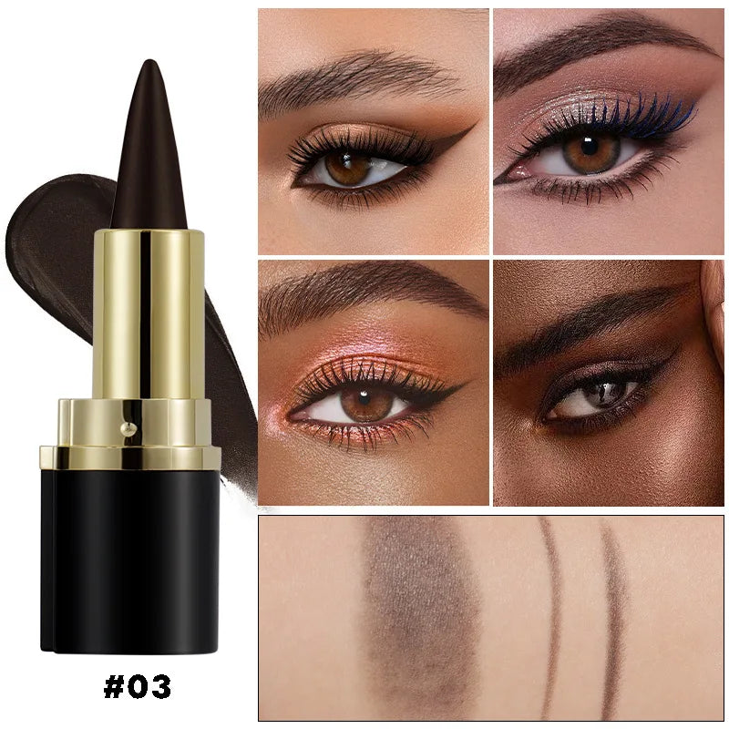 Creamy Gel Eyeliner Set - Waterproof, Sweat-Proof, Long-Lasting, Daily Makeup for Women