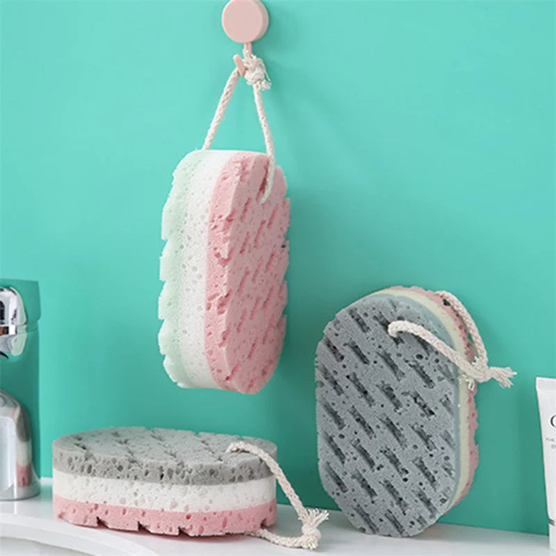Exfoliating Body Sponge Bath Brush for Whole Body Massage and Cleansing