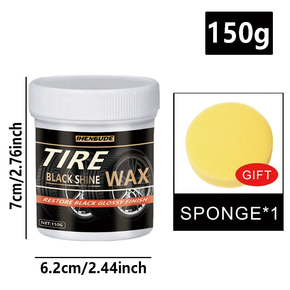 High Gloss Tire Wax - Long-Lasting Car Tire Shine & Protection