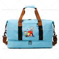 Snoopy Travel Bag Cartoon Waterproof Gym Sport Bag for Men Women - Fitness & Travel