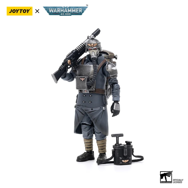 Action Figure Astra Militarum Death Korps Krieg Veteran Squad Toy Model