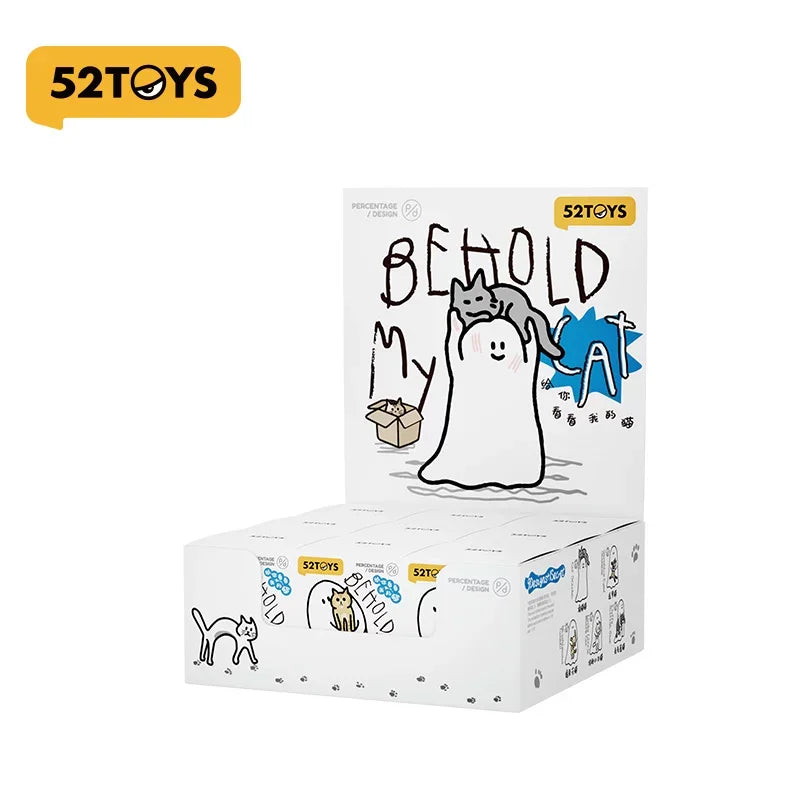 Mini Collectible Cat Figurine Blind Box - Trendy Gift & Decor