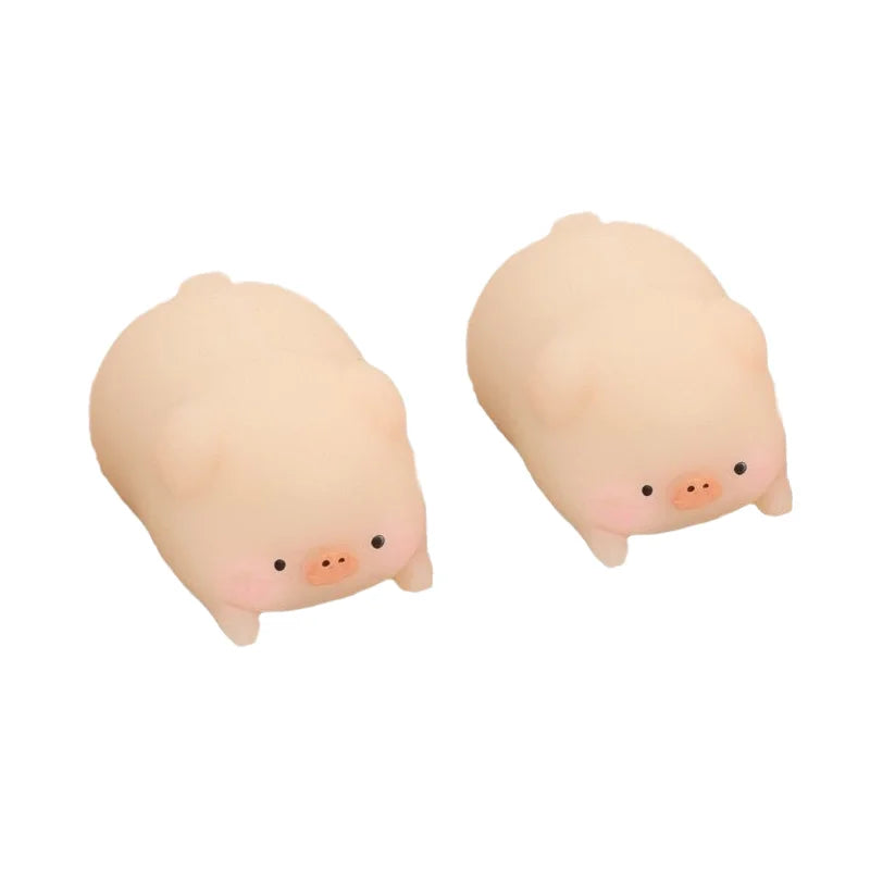 Cute Pink Pig Stress-Relief Squeeze Toy for Kids and Adults - Kawaii Pet Fidget