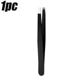 Stainless Steel Eyebrow Tweezers Professional Facial Hair Removal & Shaping Tool Kit