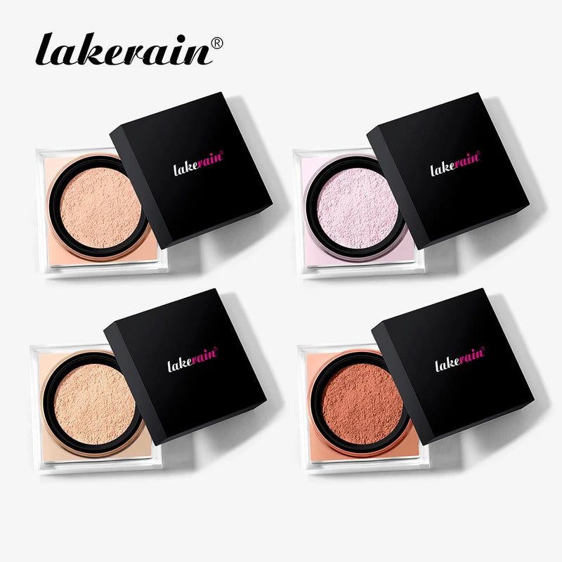 Loose Setting Powder with Oil Control & Blurring Finish - Long-Lasting Makeup Base