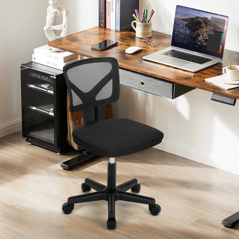 Adjustable Mesh Office Chair with Lumbar Support & 360° Swivel