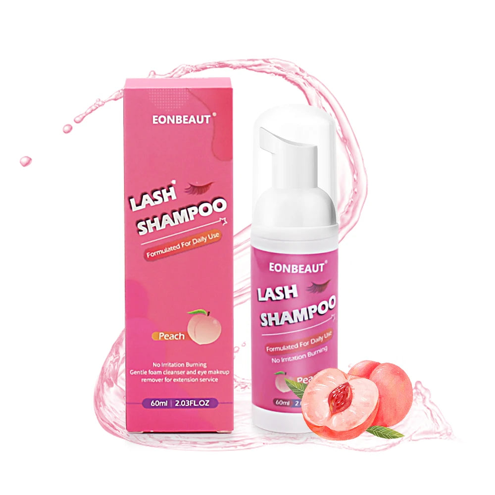 Eyelash Extension Glue 60ml Lash Adhesive for Professional Use - Peach Scent