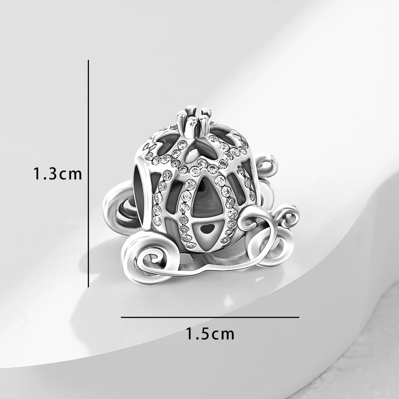 Halloween Skull Bat Pumpkin Ghost Pendant Charm for Bracelets Jewelry Gift