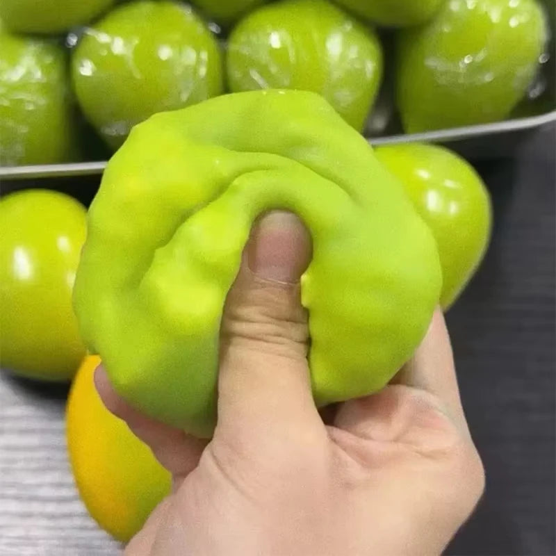 Crispy Mango Squeeze Stress Ball - Sensory Fidget Toy for Adults