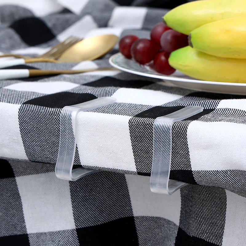 Outdoor Tablecloth Clips 10/20pcs Firm Fixing Buckles Plastic Table Clips