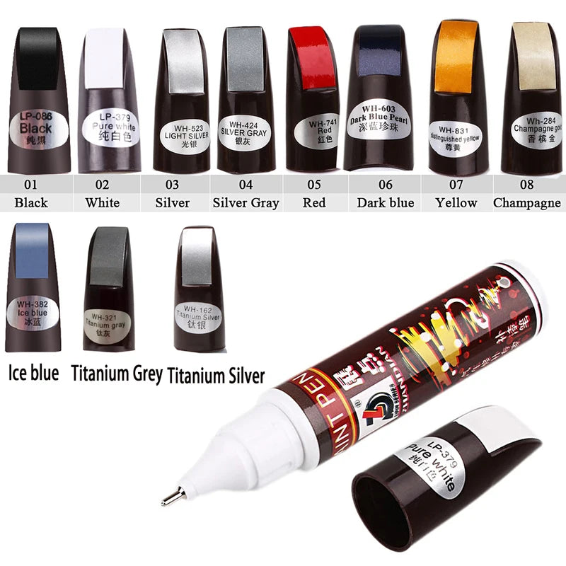 12ml Waterproof Car Paint Pen Scratch Repair Tool Auto Touch-Up Pen