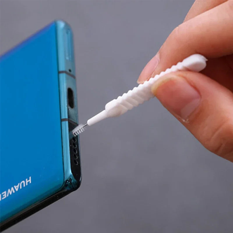 Shower Head Cleaning Brush Nylon Micro Spiral Brush for Crevices and Holes