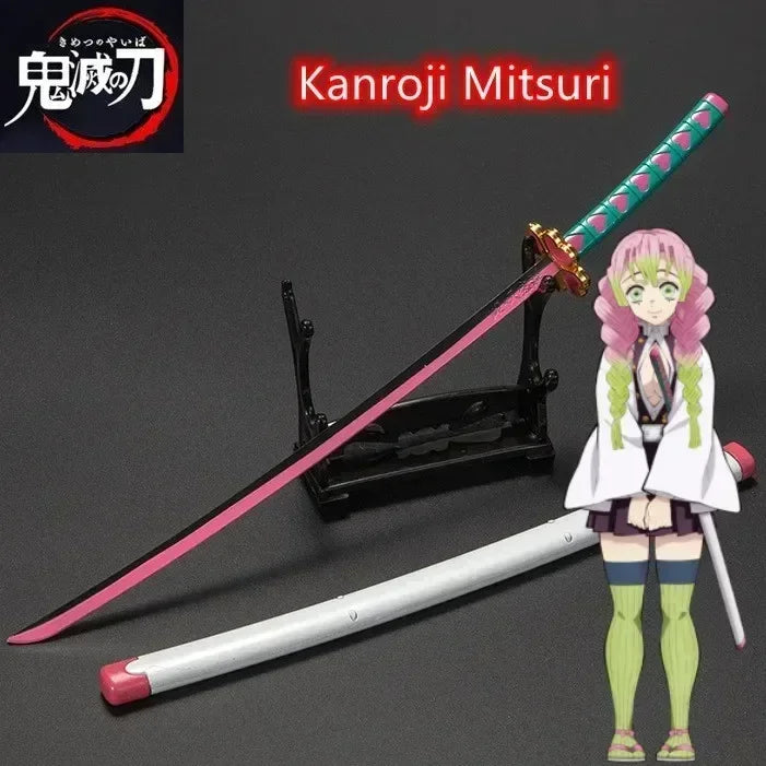 10-Inch Metal Demon Slayer Katana Toy Sword - Kimetsu No Yaiba Collectible Gift