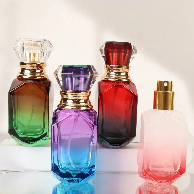 Portable Refillable Perfume Atomizer 30ml Spray Bottle for Travel & Cosmetics