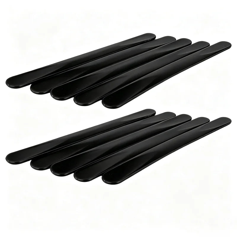 Reusable Plastic Wax Applicator Sticks - Hair Removal Spatulas for Waxing 10 Pack
