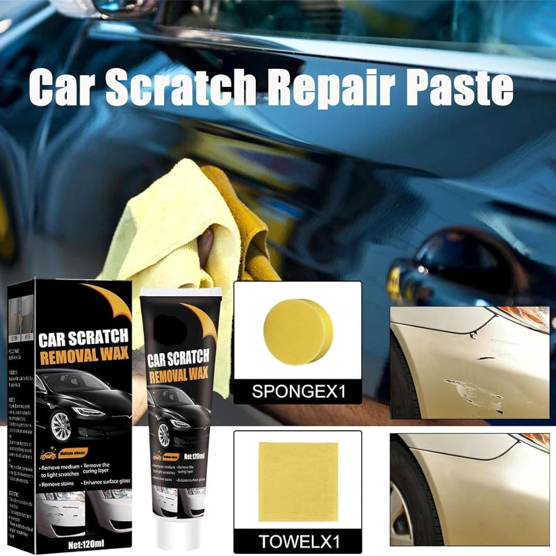 Car Scratch Remover Paint Care Kit - Auto Swirl & Scratch Repair Polishing