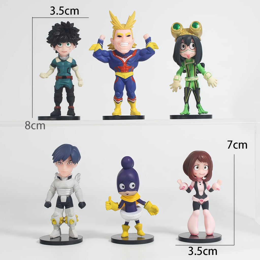 Anime Action Figure 18cm All Might & Midoriya Bakugo PVC Collection Toy