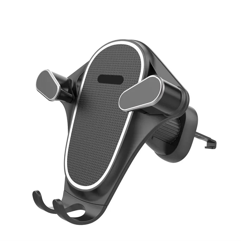 Car Phone Holder Mount Gravity Air Vent Clip Stand Universal 4.7-7 Inch Smartphone