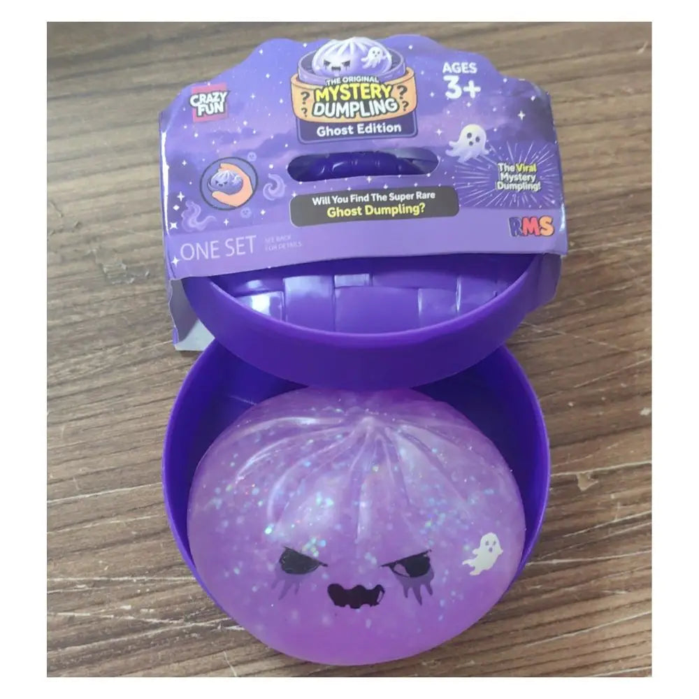 Cute Glitter Halloween Ghost Dumplings Squishy Toy - Slow Rebound Stress Relief