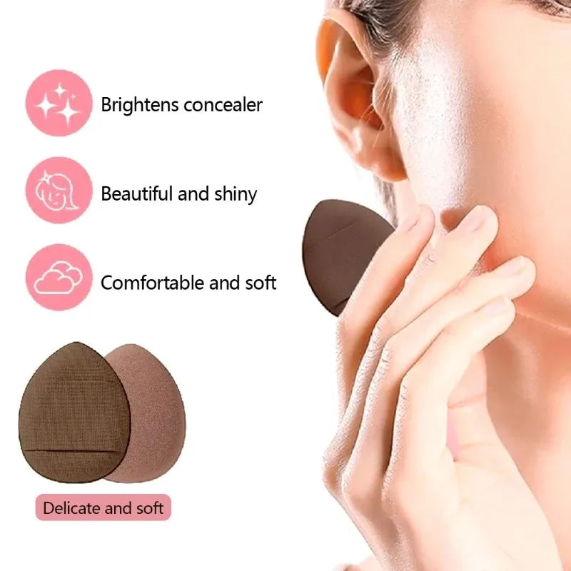 Professional Makeup Brush and Sponge Set 40Pcs with Puff and Case - Multicolor