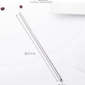 Reusable Stainless Steel Drinking Straw Set - Durable Bent & Straight Barware, Eco-Friendly, Dishwasher Safe