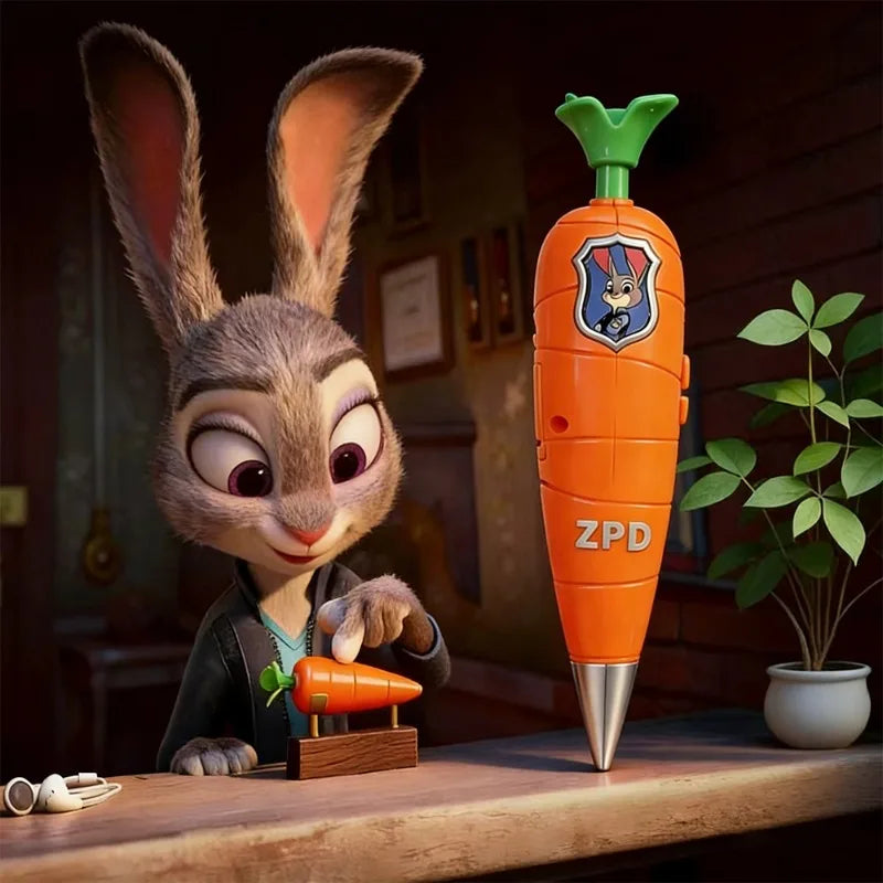 Disney Zootopia Judy Carrot Pen & Voice Recorder Toy Set - Multi Color