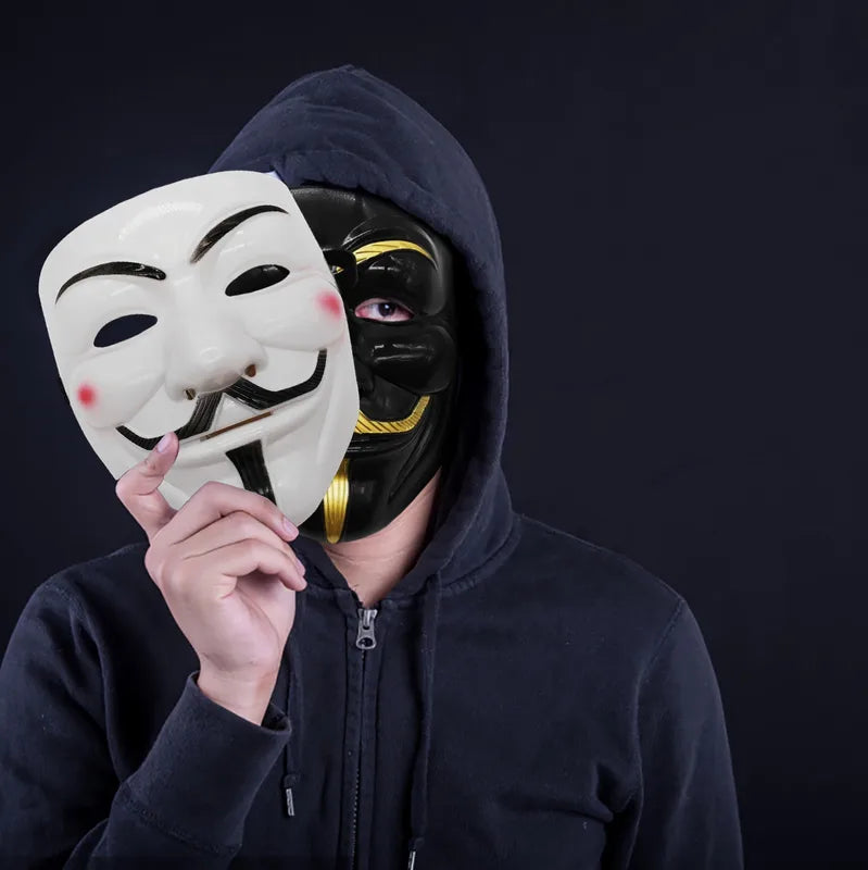 Halloween V For Vendetta Face Mask Cosplay Costume Party Mask
