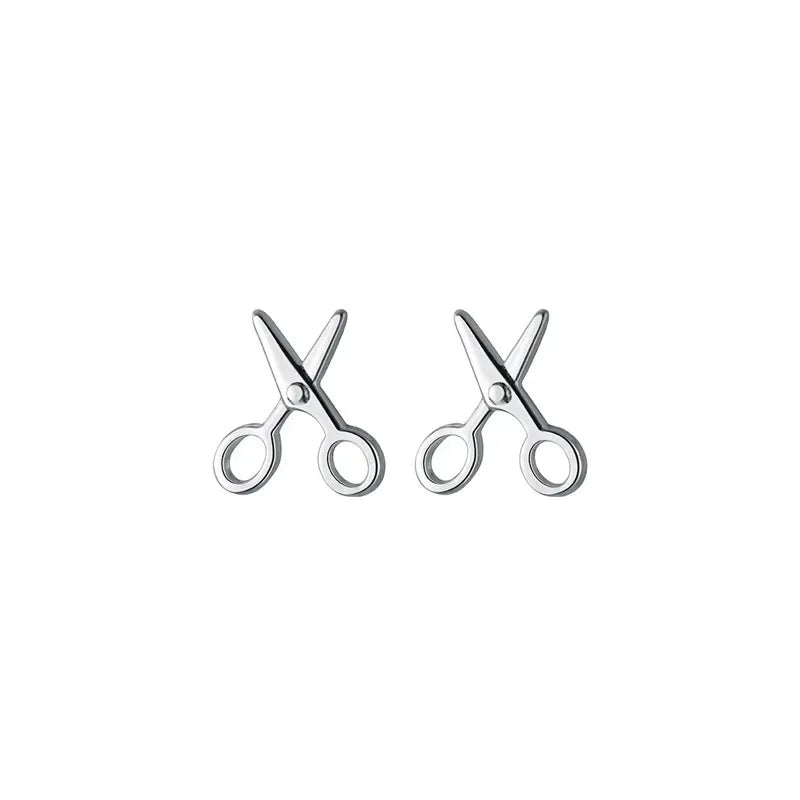 Mini Creative Earrings with Stud Design for Women and Girls - Cute Jewelry Accessory