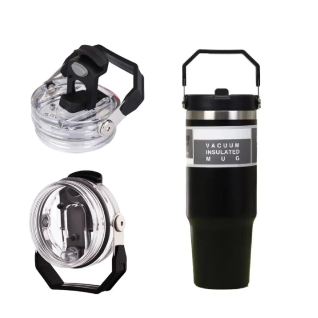 30 Oz Insulated Stainless Steel Mug with Vacuum Seal BPA-Free Drinkware