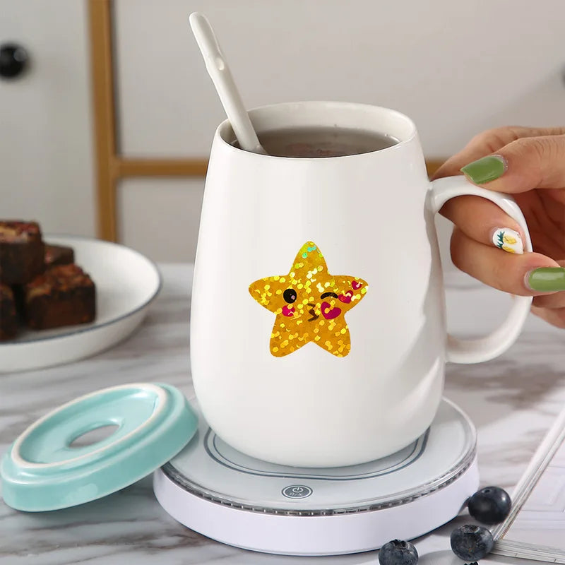 Colorful Star Stickers for Kids Classroom Rewards DIY Party Favors - 100-500 pcs