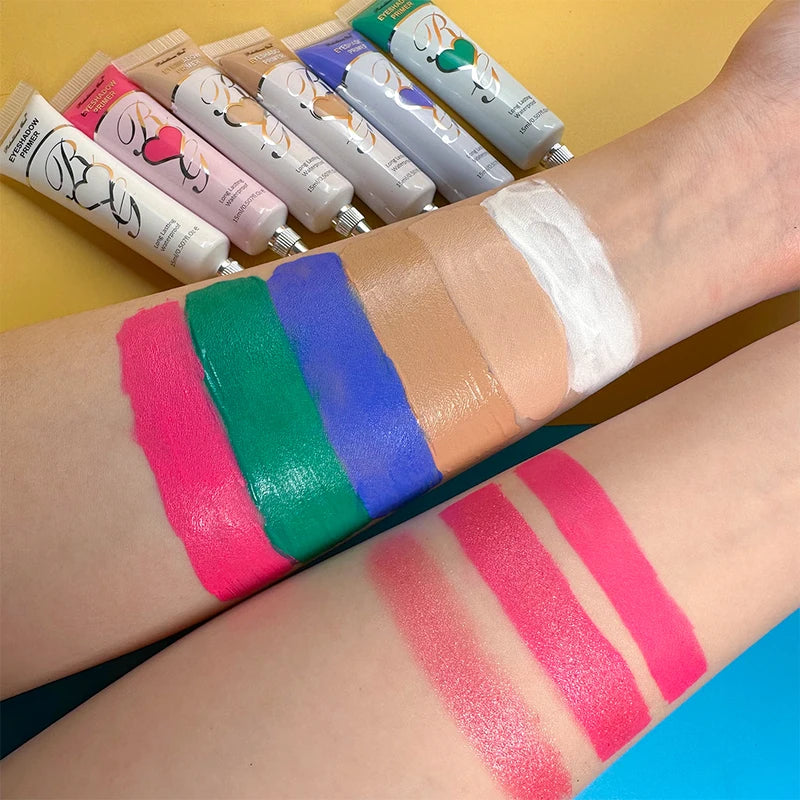 Waterproof Matte Eye Shadow Primer for Oily Eyelids - Long-Lasting Base