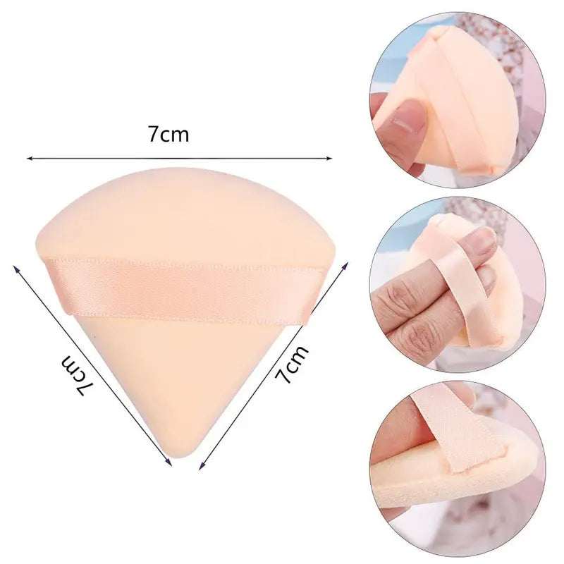10PCS Triangle Makeup Sponge Blenders for Powder Foundation Cosmetic Tools