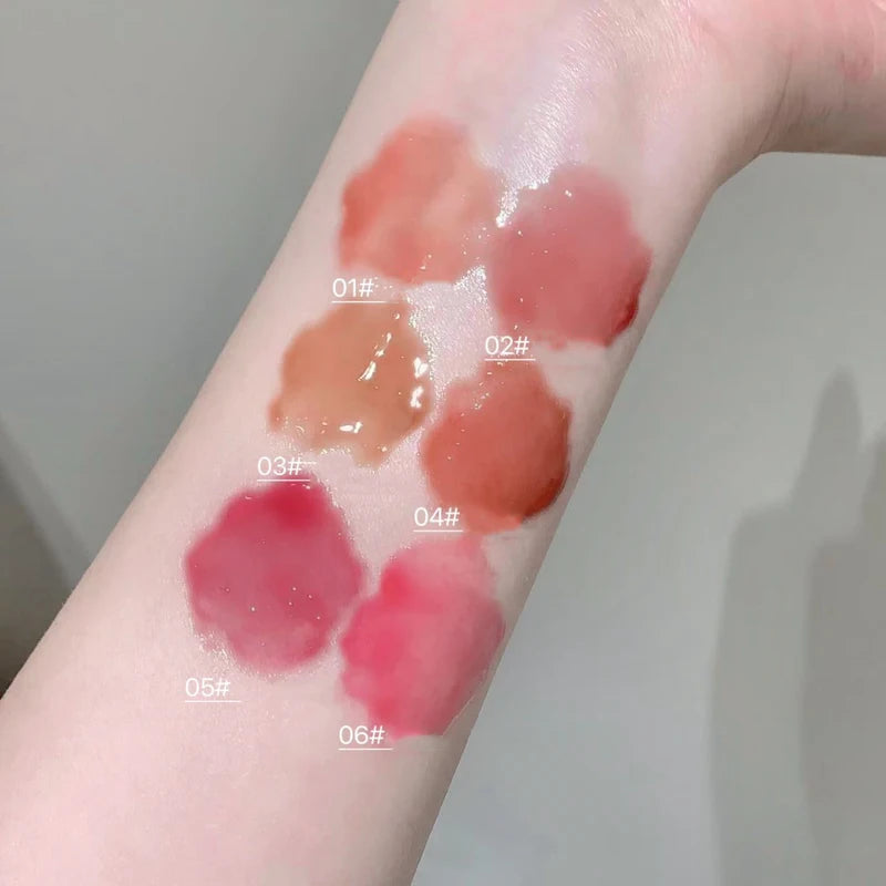 Hydrating Lip Gloss with Plumping Shine - Clear, Natural, Nourishing Makeup