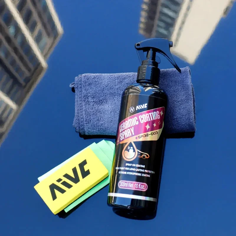 Ceramic Coating Spray Liquid for Auto Paint High Shine Hydrophobic Layer