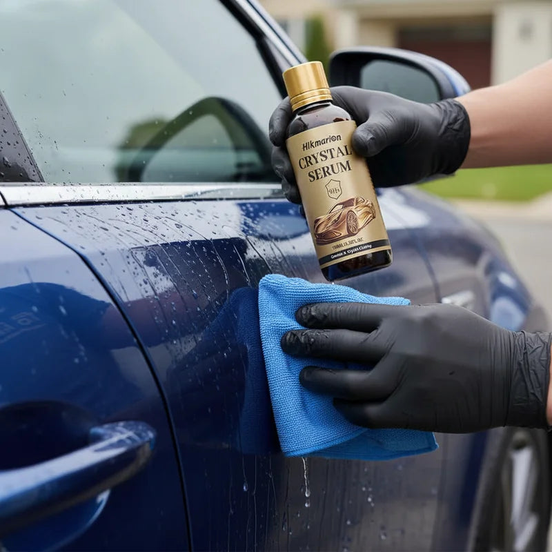 Ceramic Car Coating Kit Liquid Nano Crystal Serum Waterproof Wax 9H+