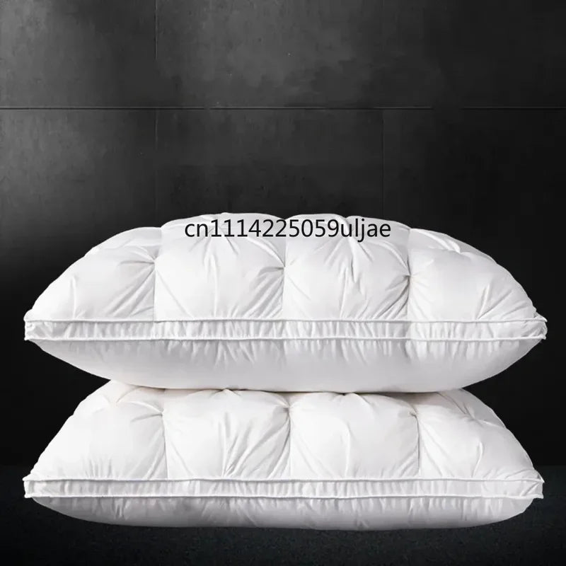 Hotel-Style Soft Support Pillow for Sleep - Adjustable, Washable, 48x74cm